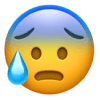 Anxious face